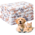 Soft Cute Warm Fluffy Fleece Flannel Dog Puppy Pet Pad Mat Throw Cover Blanket